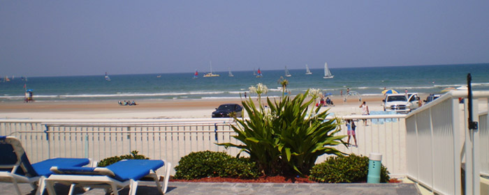 Emerald Shores Hotel Oceanfront view